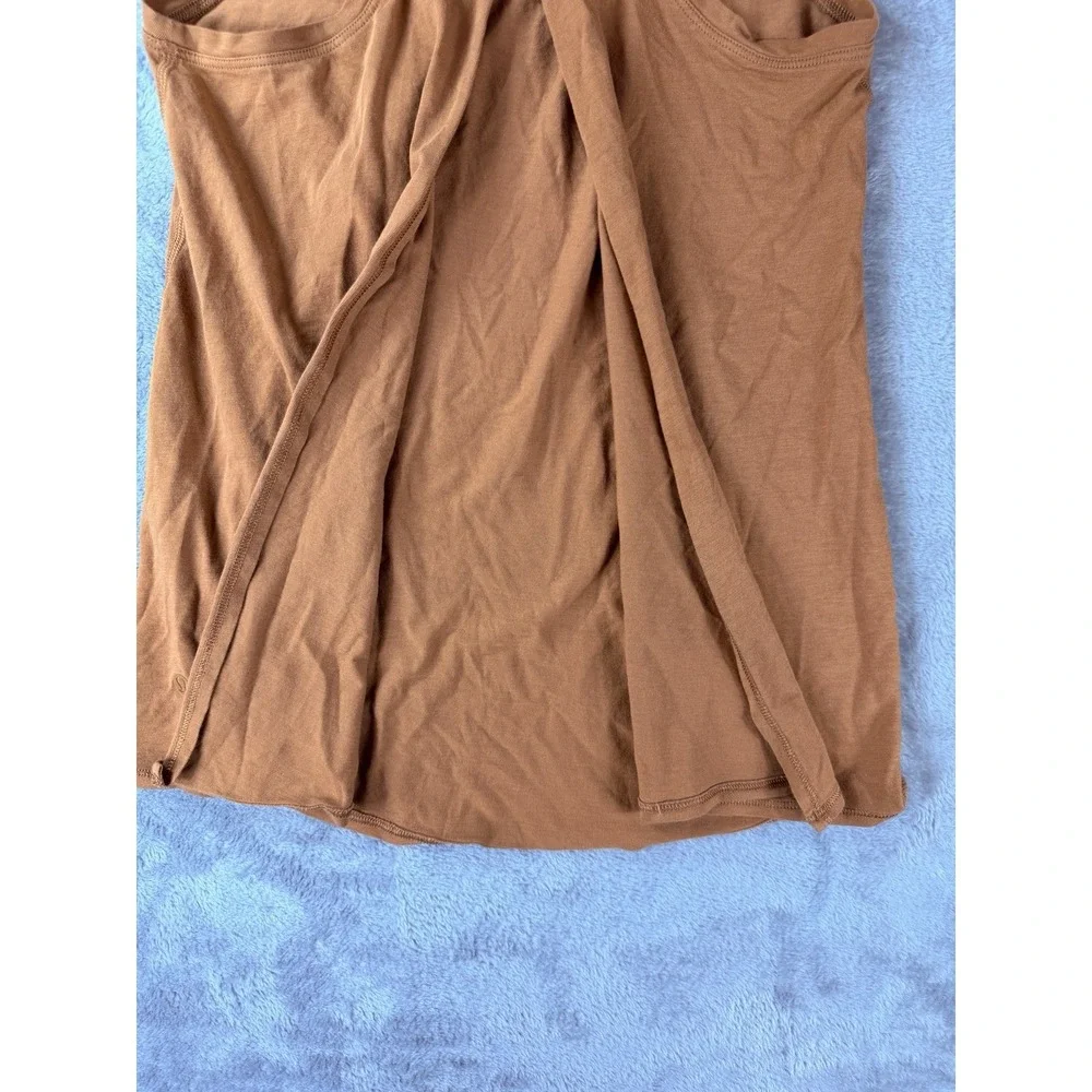Lululemon Womens XS S Brown Racerback Tank Top Sleeveless Yoga